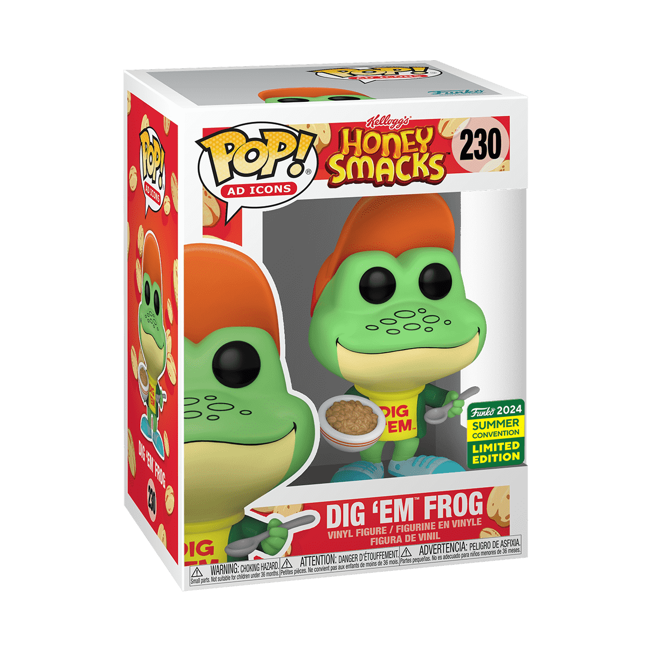 Pop! Dig 'Em Frog - Figurine Pop! Kellogg's - vue 2