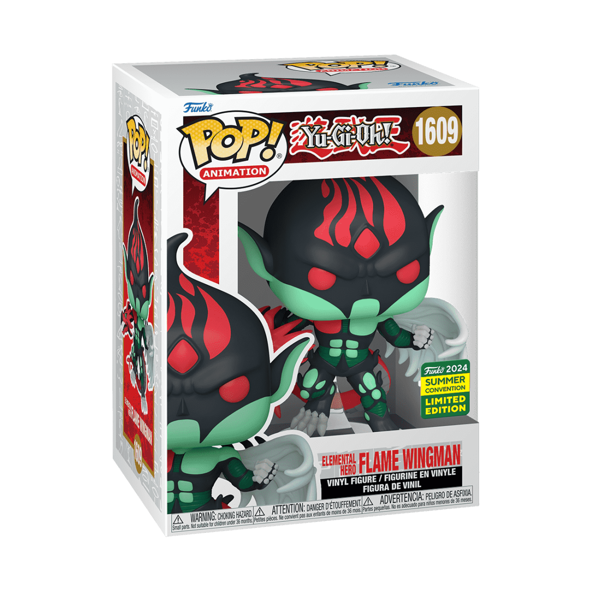 Pop! Elemental Hero Flame Wingman - Figurine Pop! Yu-Gi-Oh! - vue 2