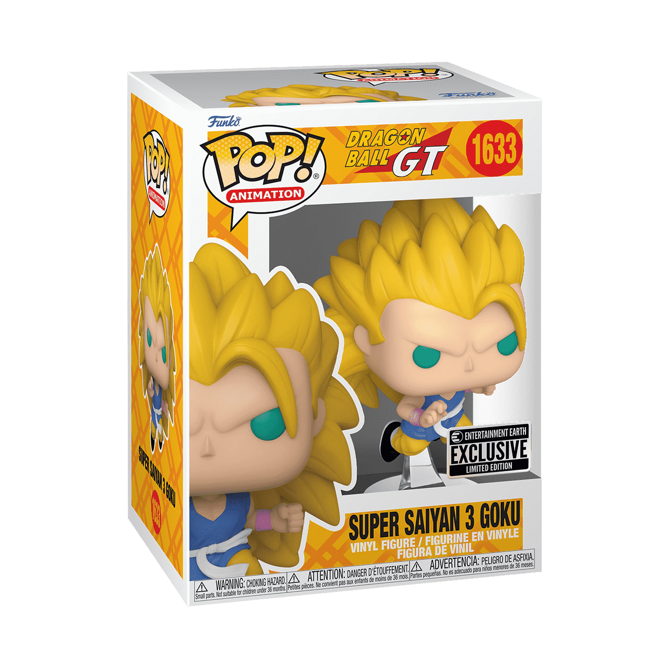 Pop! Super Saiyan 3 Kid Goku - Figurine Pop! Dragon Ball - vue 2