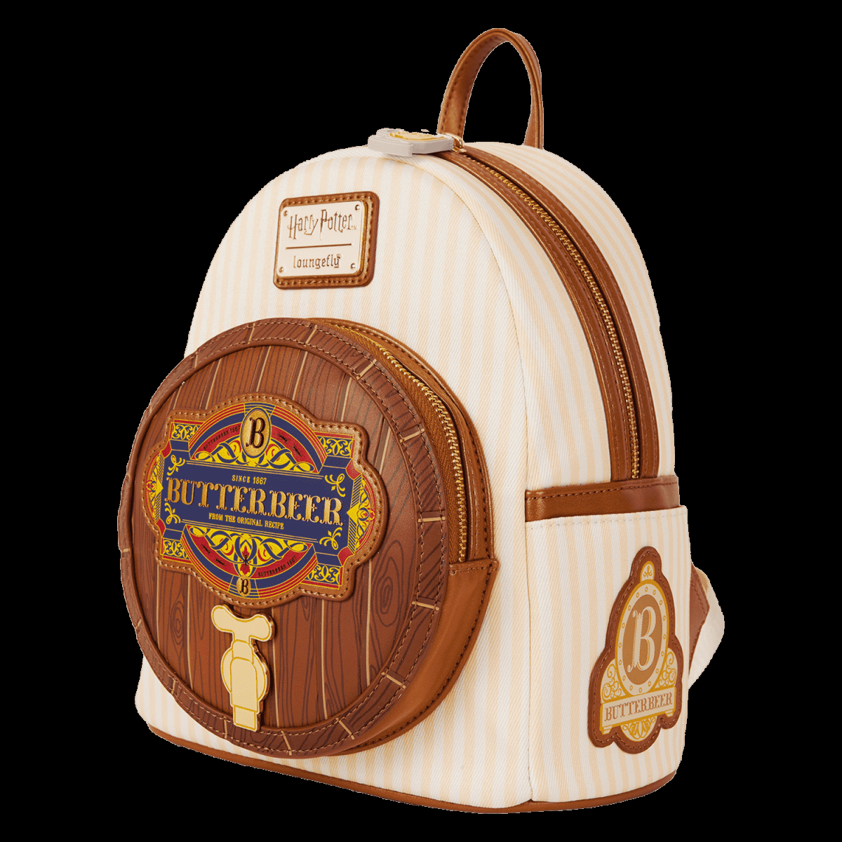 Harry Potter Butterbeer Barrel Scented Mini Backpack - Figurine Bags Harry Potter - vue 4