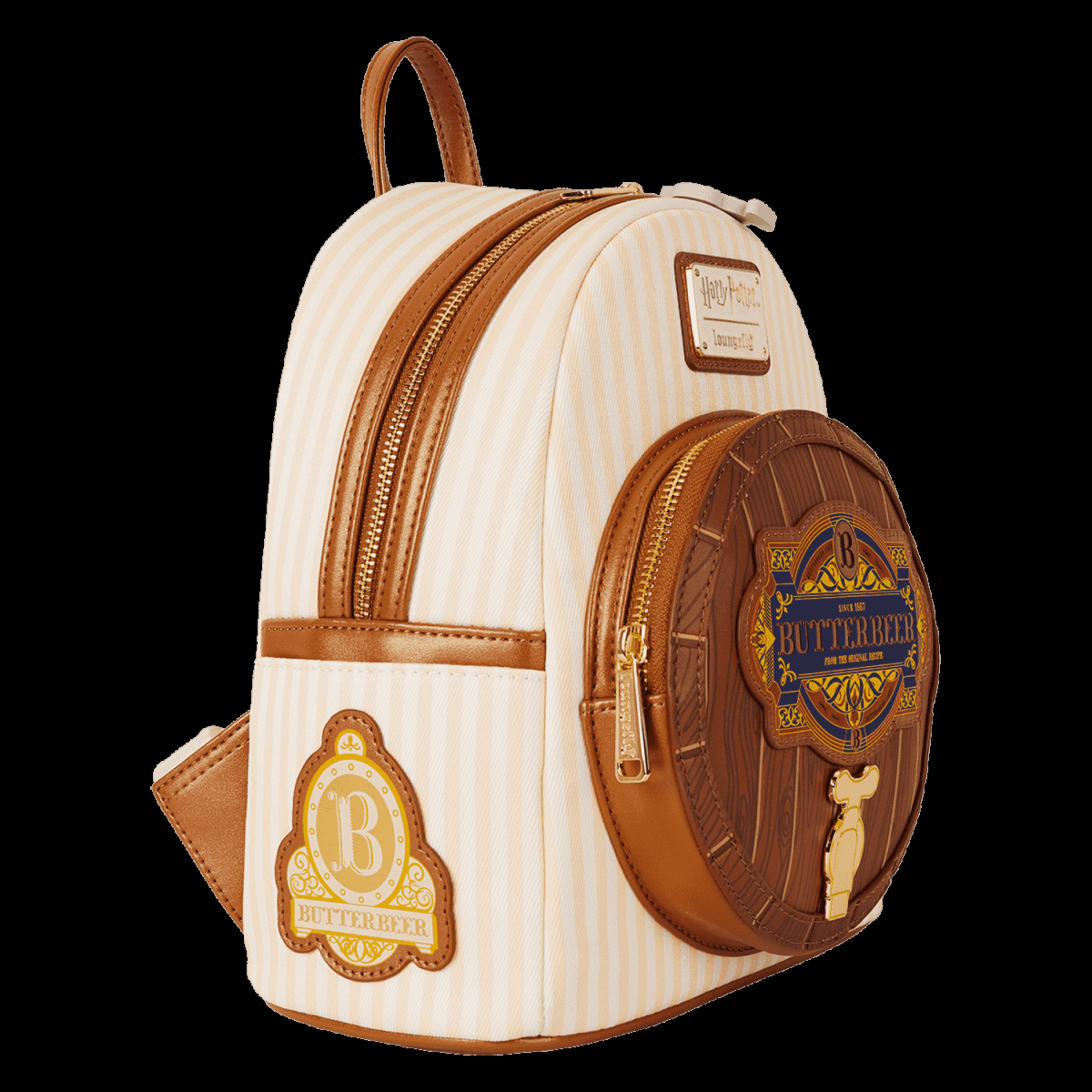 Harry Potter Butterbeer Barrel Scented Mini Backpack - Figurine Bags Harry Potter - vue 5