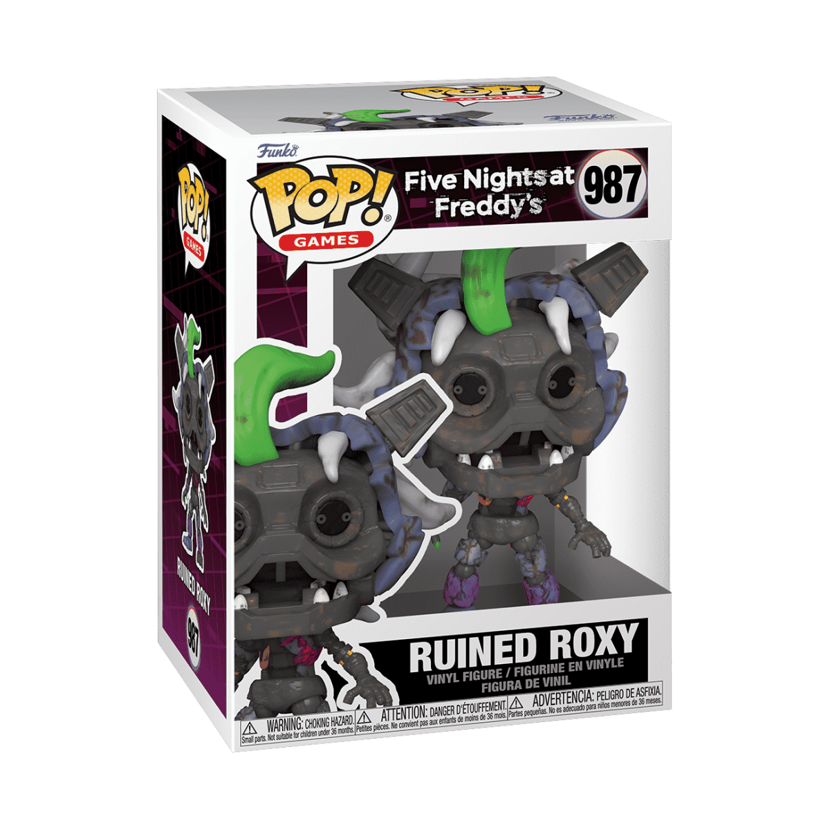 Pop! Ruined Roxy - Figurine Pop! Five Nights at Freddy's - vue 2