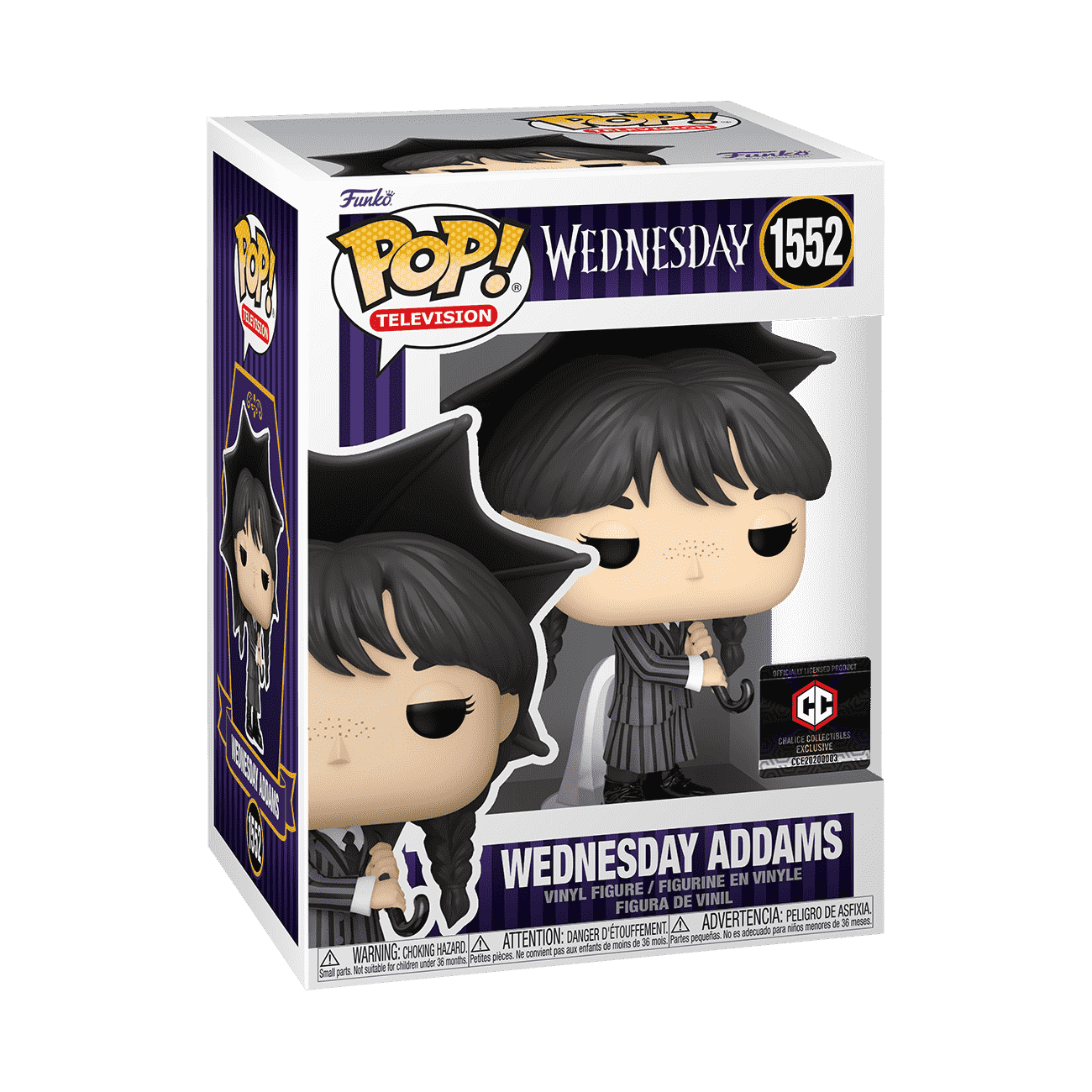 Pop! Wednesday Addams with Umbrella - Figurine Pop! The Addams Family - vue 2