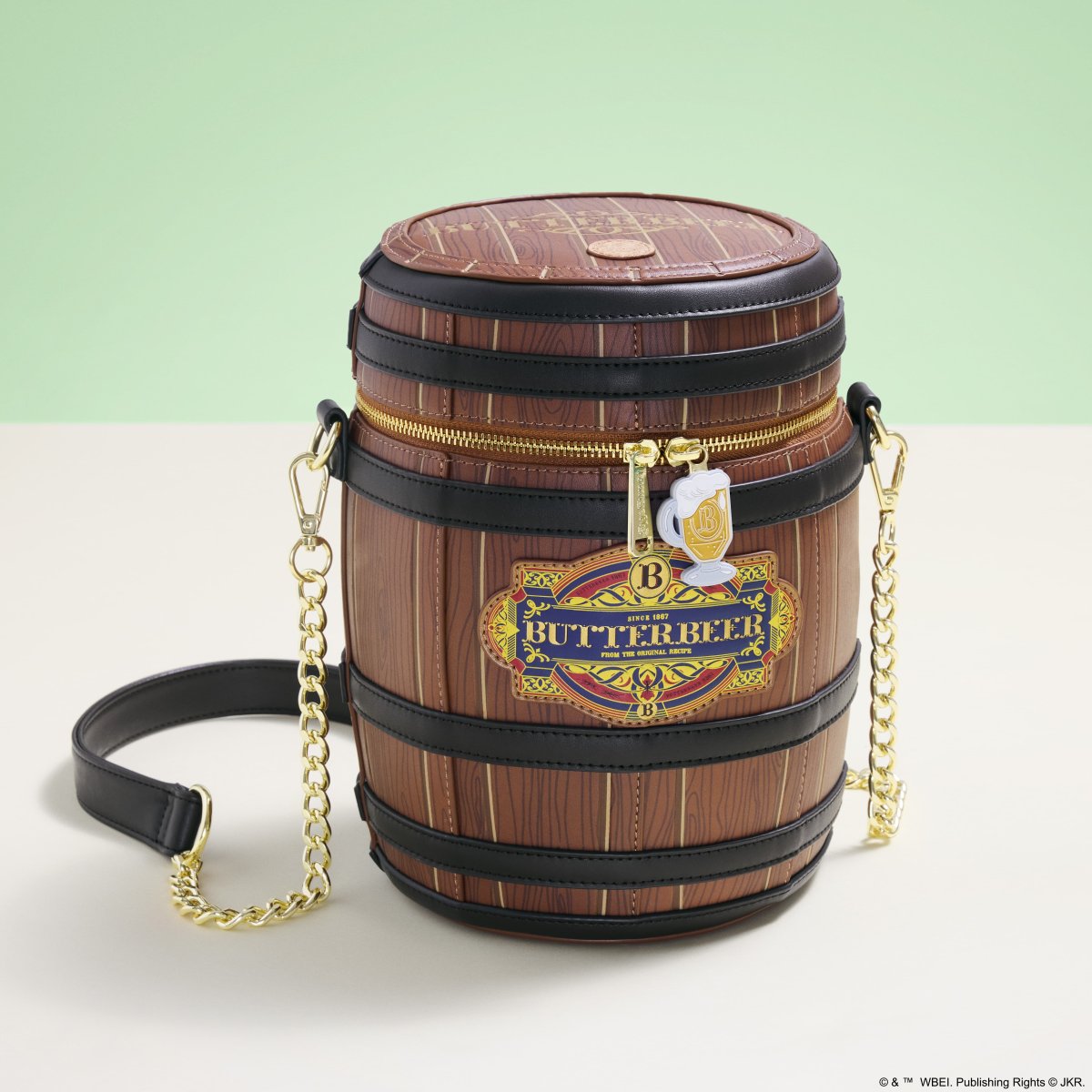 Harry Potter Butterbeer Barrel Scented Figural Crossbody Bag - Figurine Bags Harry Potter - vue 2