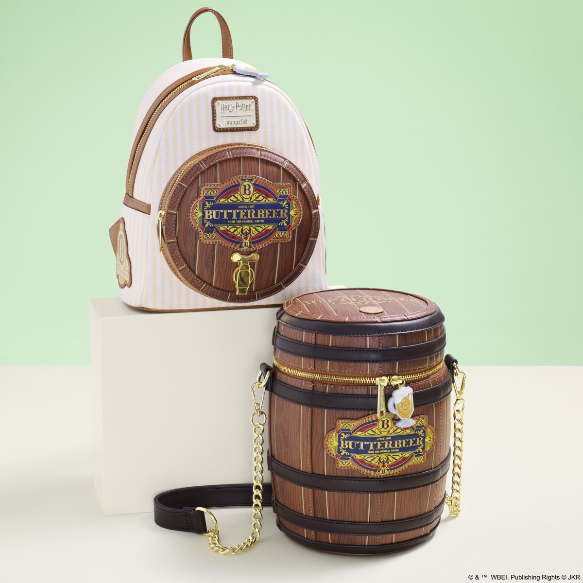 Harry Potter Butterbeer Barrel Scented Figural Crossbody Bag - Figurine Bags Harry Potter - vue 3
