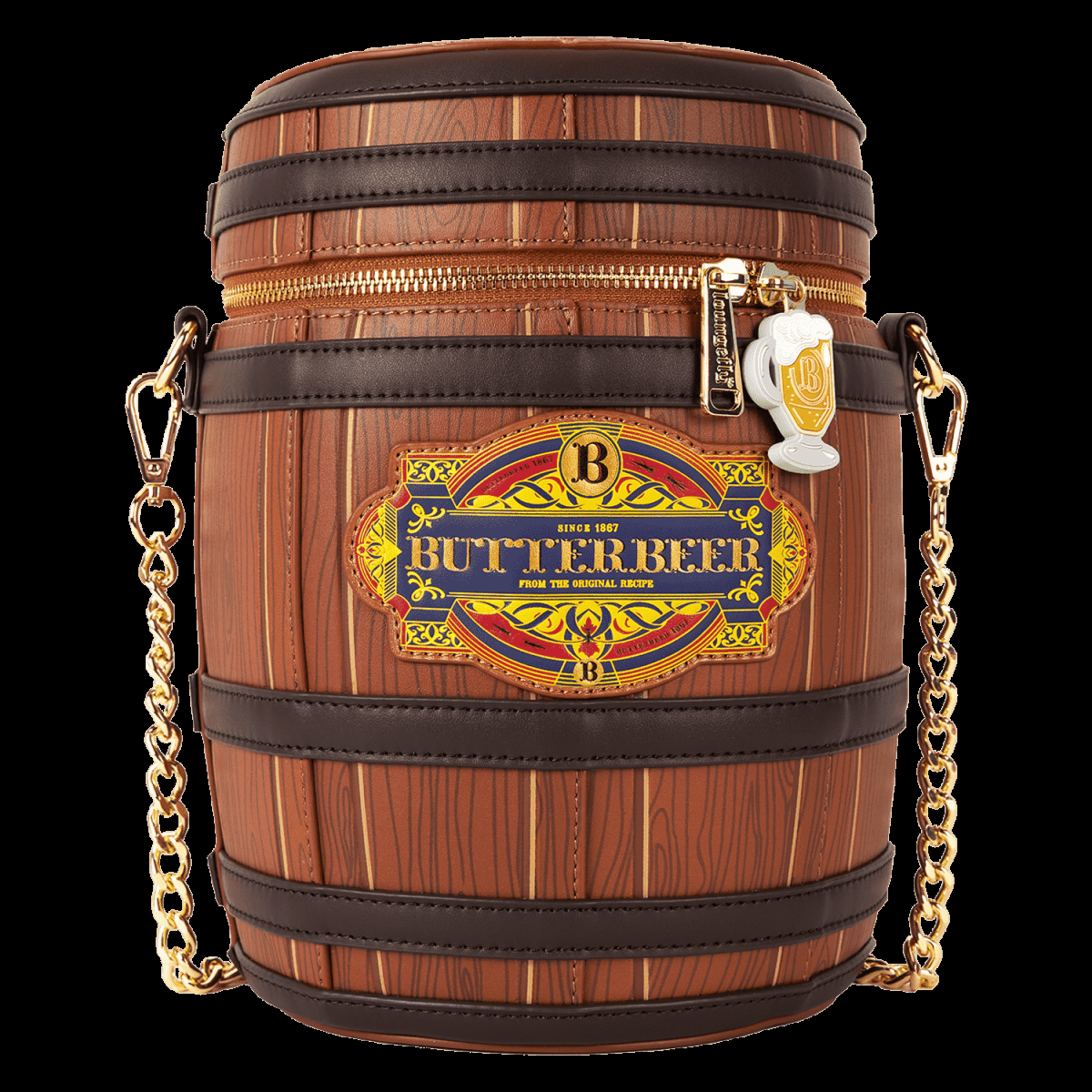 Harry Potter Butterbeer Barrel Scented Figural Crossbody Bag - Figurine Bags Harry Potter - vue 4