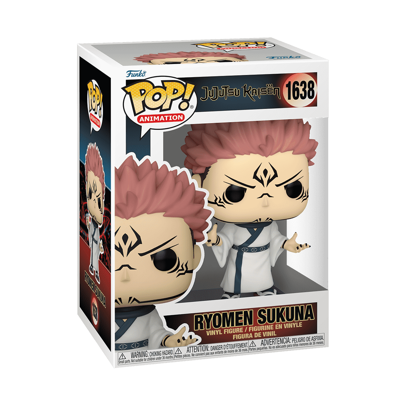 Pop! Ryomen Sukuna in Kimono - Figurine Pop! Jujutsu Kaisen - vue 2