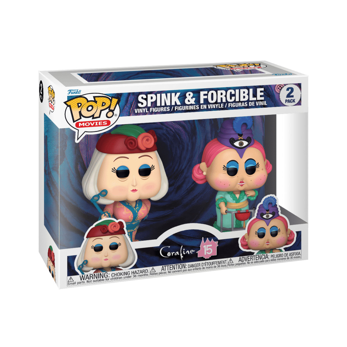 Pop! Spink & Forcible 2-Pack - Figurine Pop! Coraline - vue 2