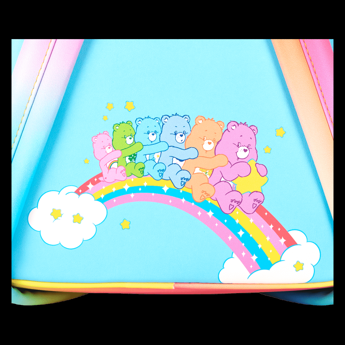 Care Bears Cheer Bear & Share Bear Rainbow Umbrella Mini Backpack - Figurine Bags Care Bears - vue 6