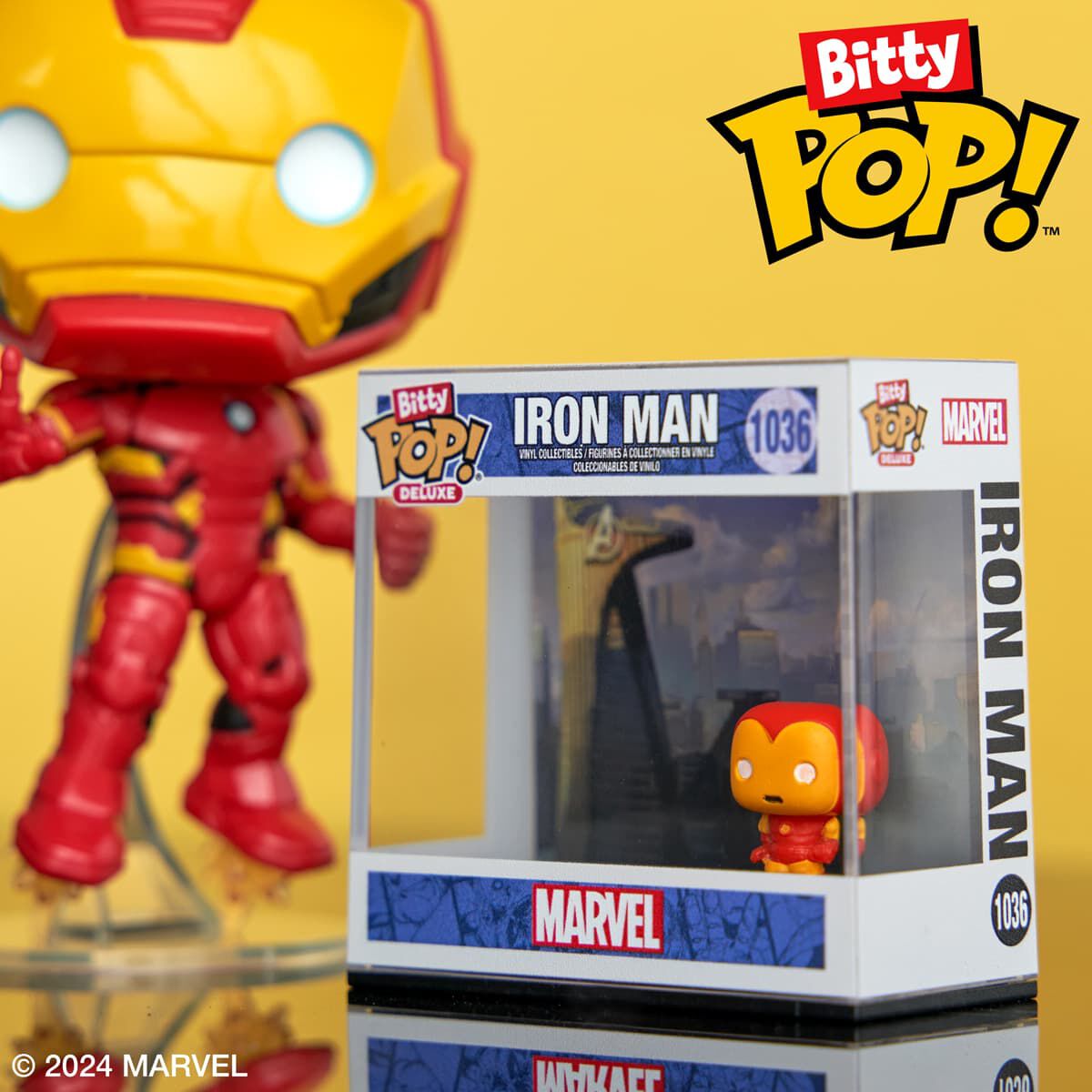 Bitty Pop! Deluxe Iron Man (Avenger Tower) - Figurine Bitty Pop! Marvel - vue 2