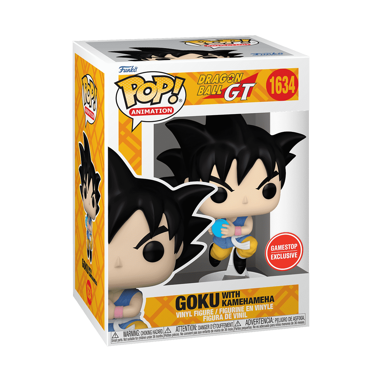 Pop! Kid Goku with Kamehameha - Figurine Pop! Dragon Ball - vue 2