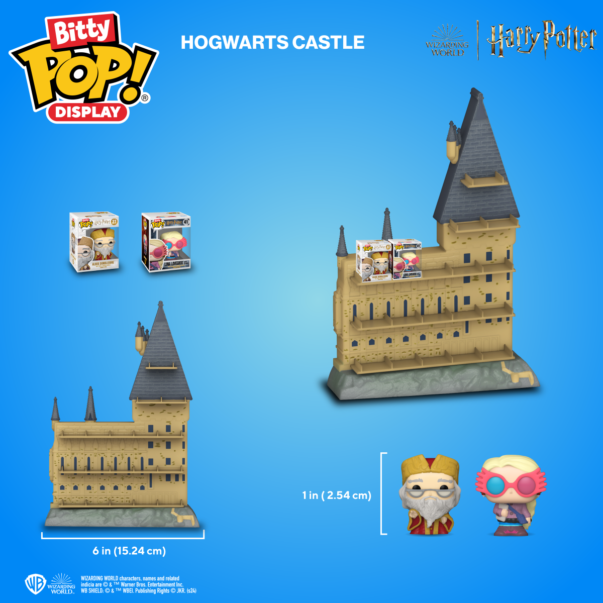 Bitty Pop! Display Hogwarts Castle - Figurine Bitty Pop! Harry Potter - vue 2