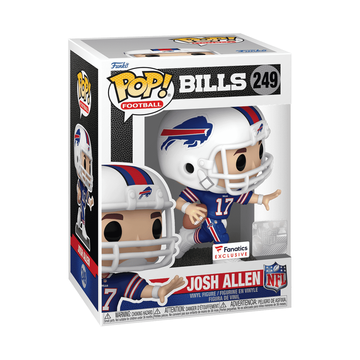 Pop! Josh Allen (Stiff Arm) - Figurine Pop! NFL - vue 2