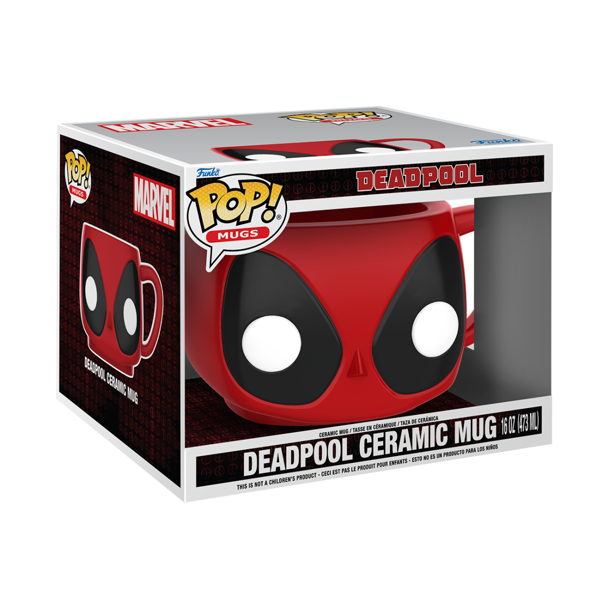 Deadpool Ceramic Mug - Figurine Drinkware Marvel - vue 2