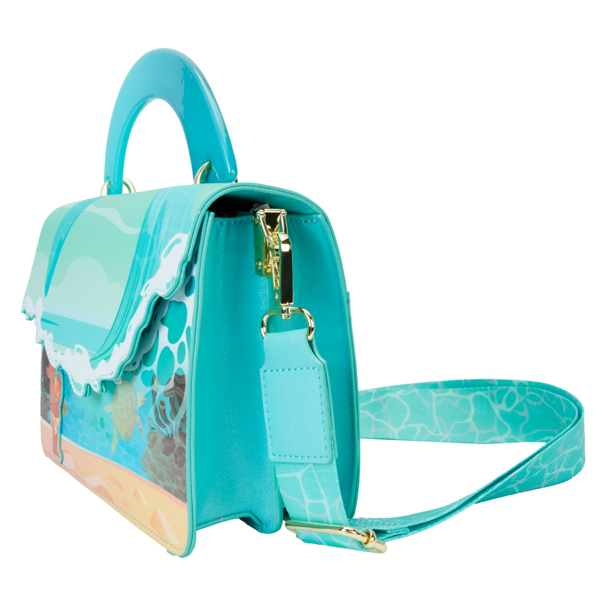 Young Moana Ocean Wave Crossbody Bag - Figurine Bags Disney - vue 3
