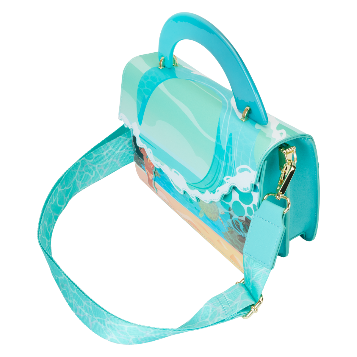 Young Moana Ocean Wave Crossbody Bag - Figurine Bags Disney - vue 4