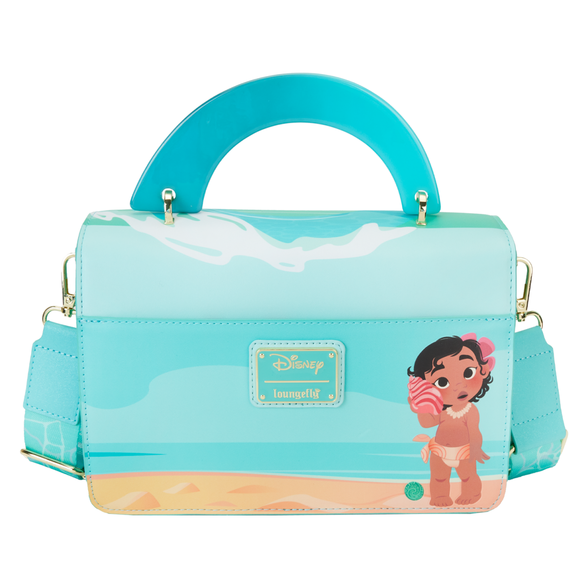 Young Moana Ocean Wave Crossbody Bag - Figurine Bags Disney - vue 5