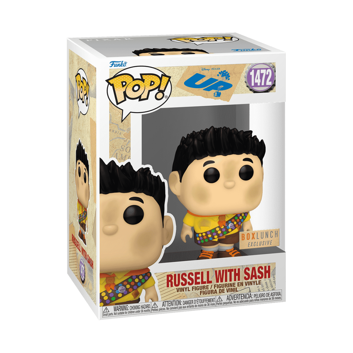 Pop! Russell with Sash - Figurine Pop! Pixar - vue 2