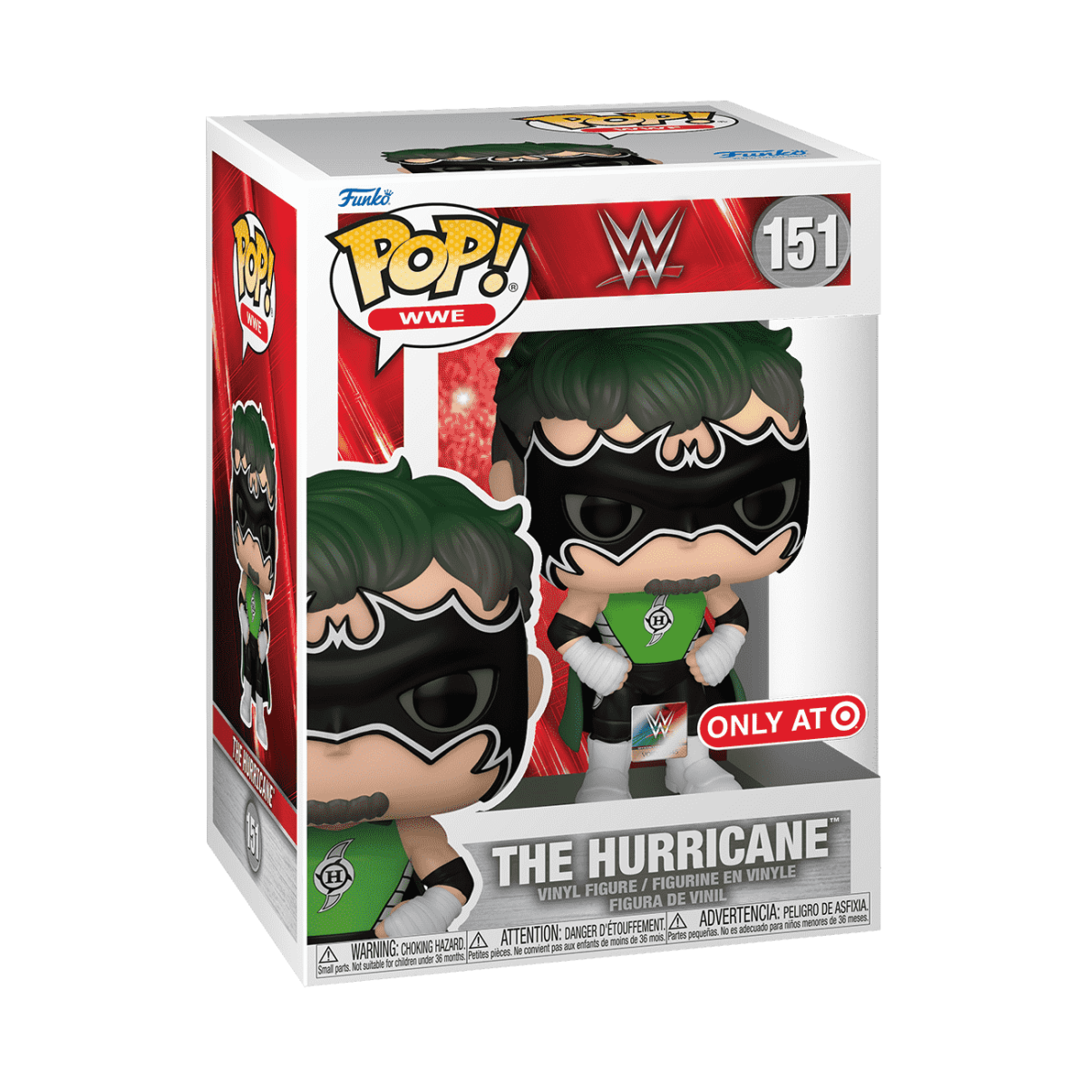 Pop! The Hurricane - Figurine Pop! WWE - vue 2