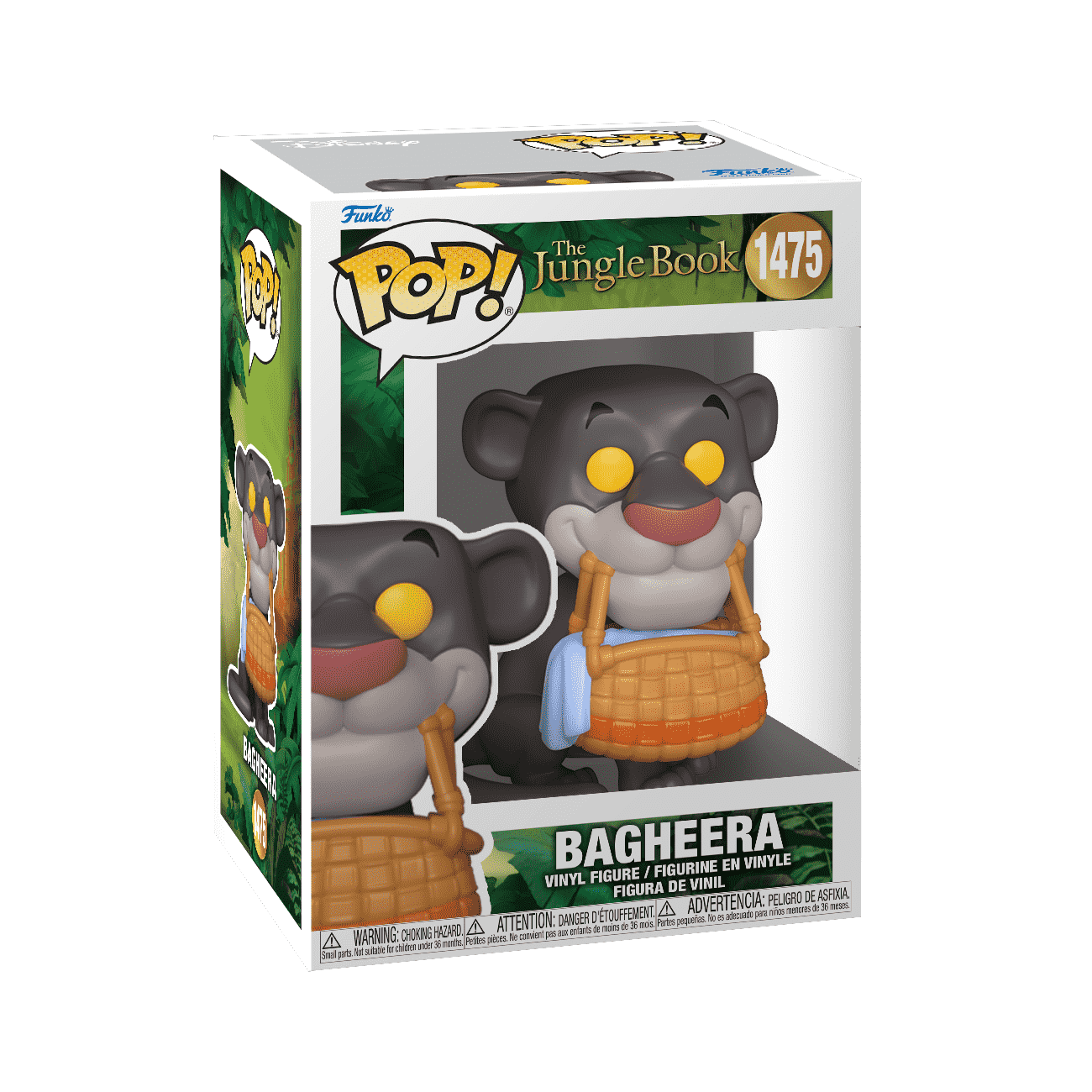 Pop! Bagheera with Basket - Figurine Pop! Disney - vue 2