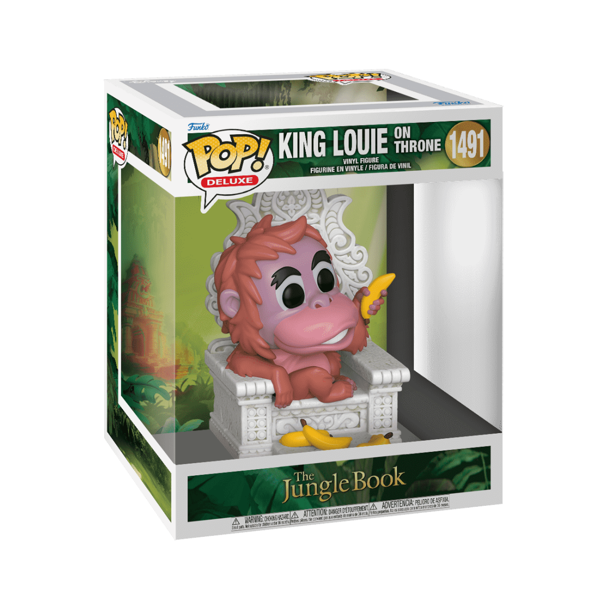 Pop! Deluxe King Louie on Throne - Figurine Pop! Disney - vue 2