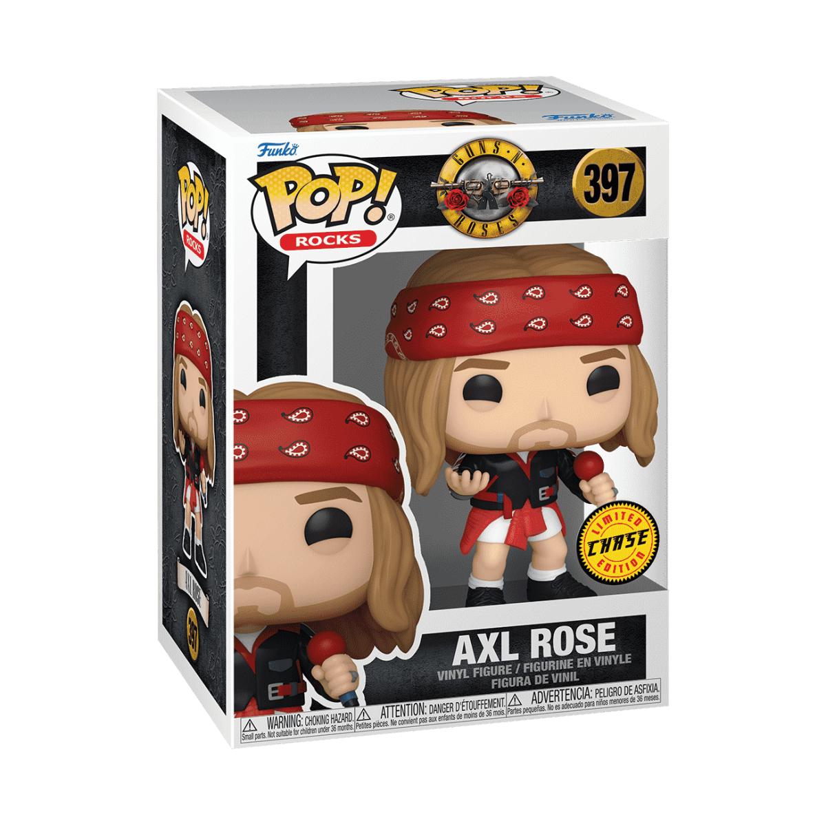 Pop! Axl Rose with Red Bandana - Figurine Pop! Guns N Roses - vue 4
