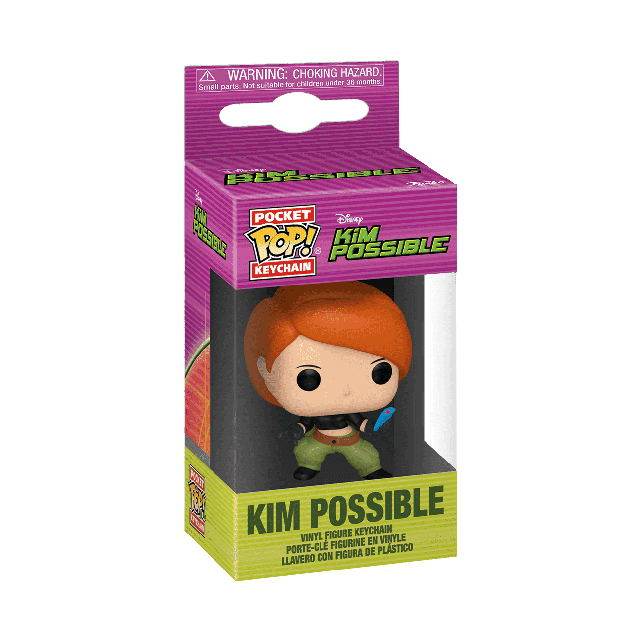 Pop! Keychain Kim Possible - Figurine Pop! Disney - vue 2