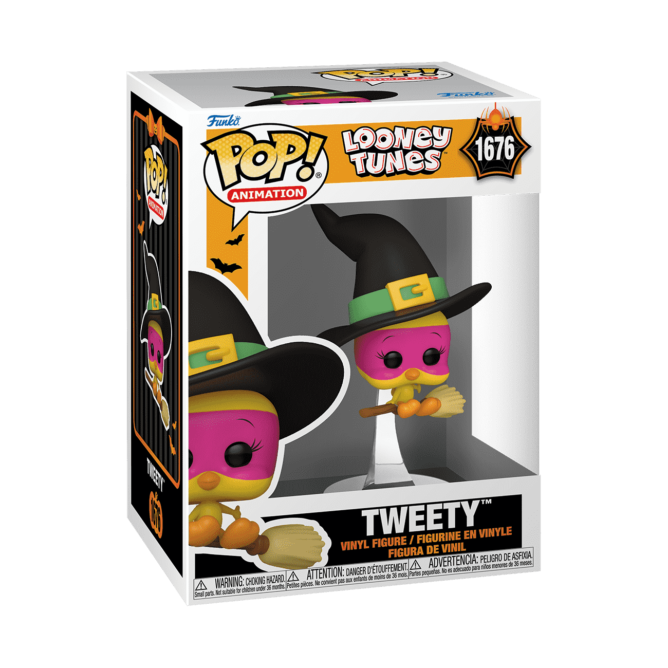 Pop! Tweety in Witch Costume - Figurine Pop! Looney Tunes - vue 2