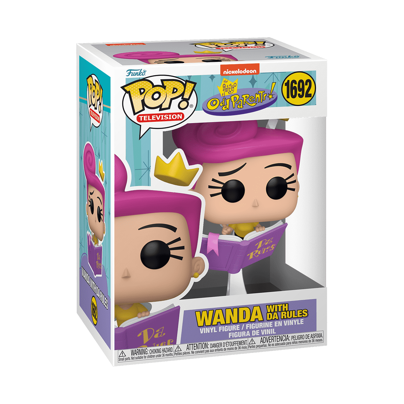 Pop! Wanda with Da Rules - Figurine Pop! Nickelodeon - vue 2