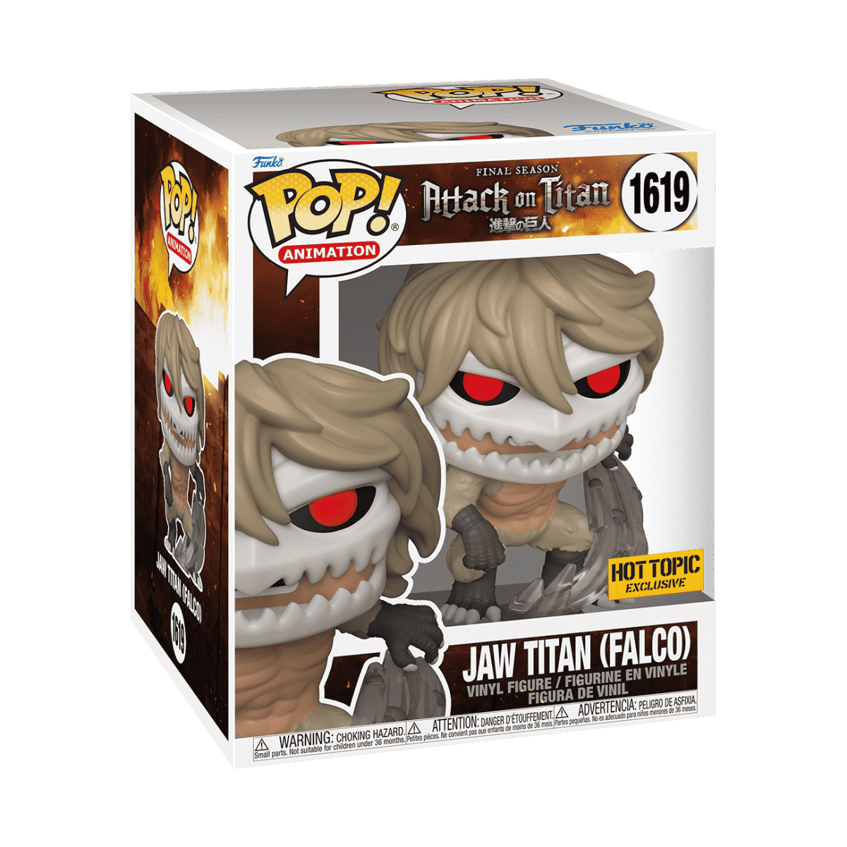 Pop! Super Jaw Titan (Falco) - Figurine Pop! Attack on Titan - vue 2