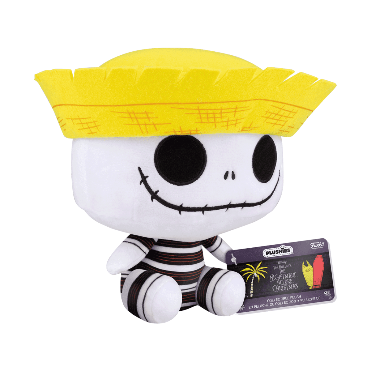 Jack Skellington at the Beach Plush - Figurine Plush Disney - vue 2