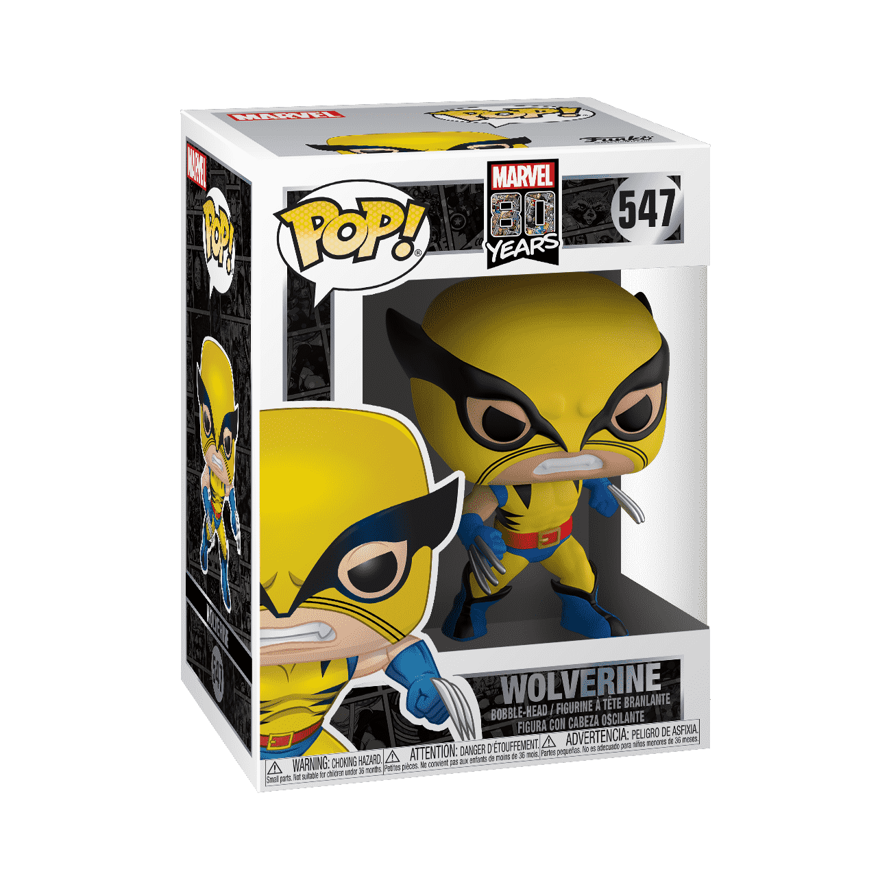 Pop! Wolverine (First Appearance) - Figurine Pop! Marvel - vue 2