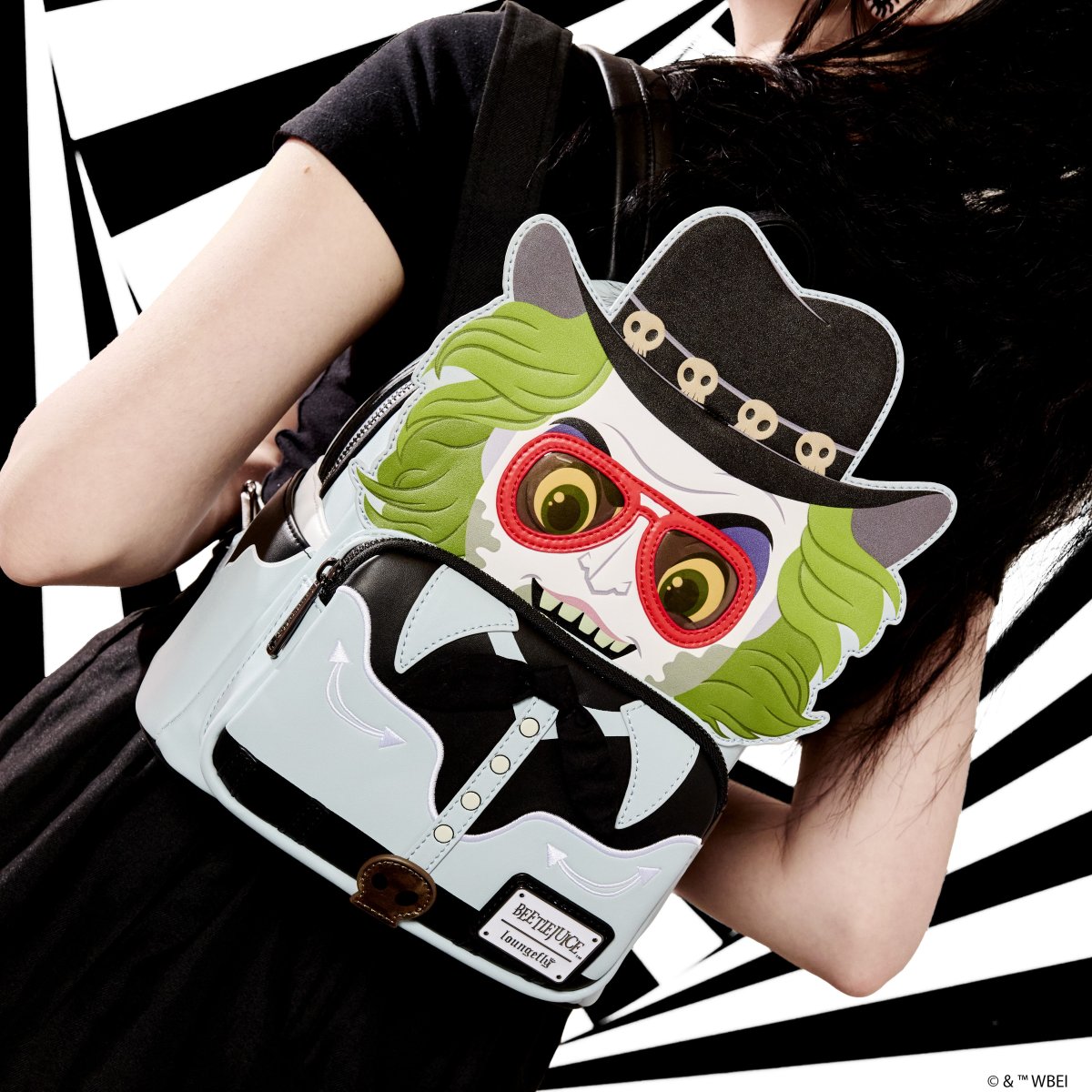 Beetlejuice Exclusive Western Cosplay Mini Backpack - Figurine Bags Beetlejuice - vue 2