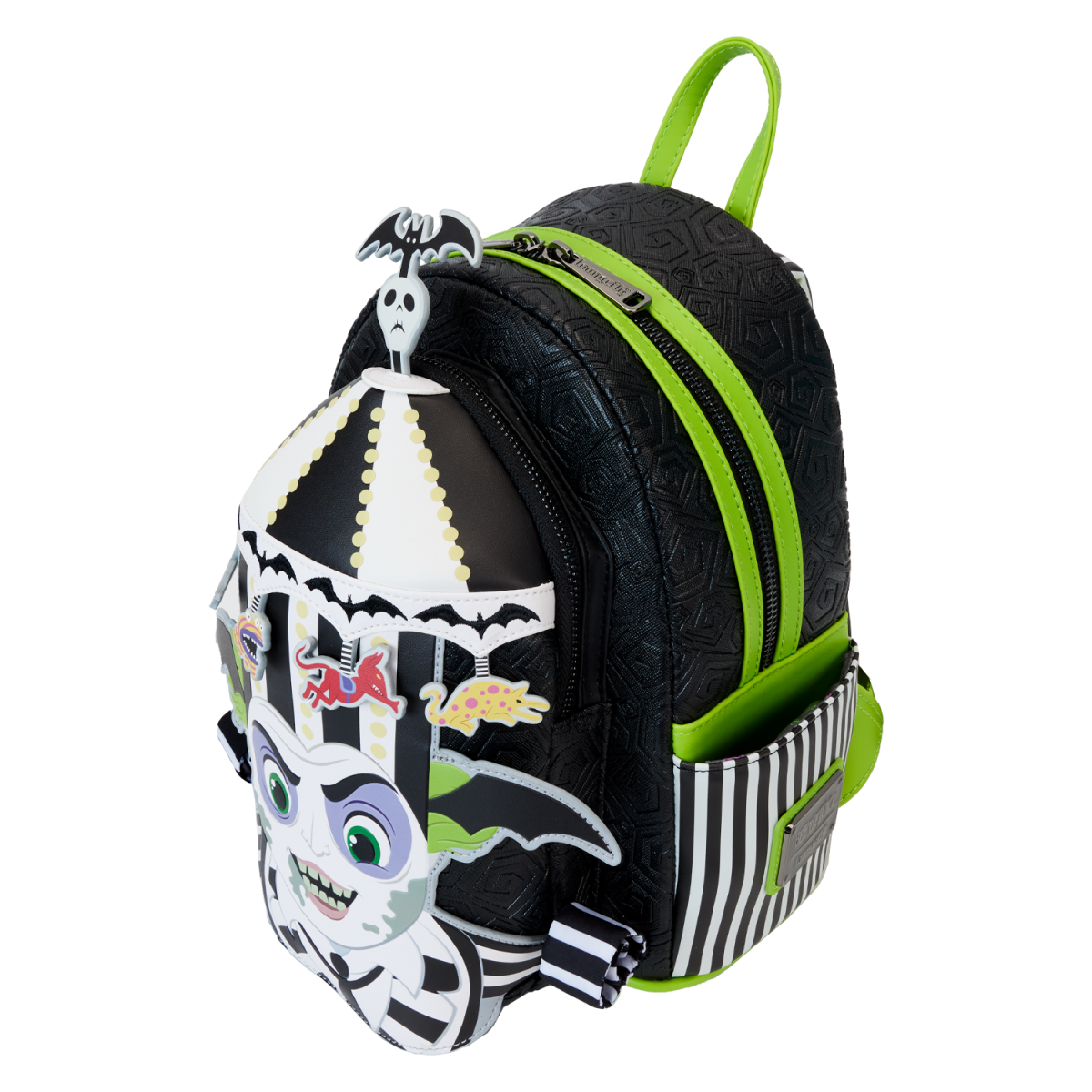 Beetlejuice Carousel Hat Light Up Cosplay Mini Backpack - Figurine Bags Beetlejuice - vue 5