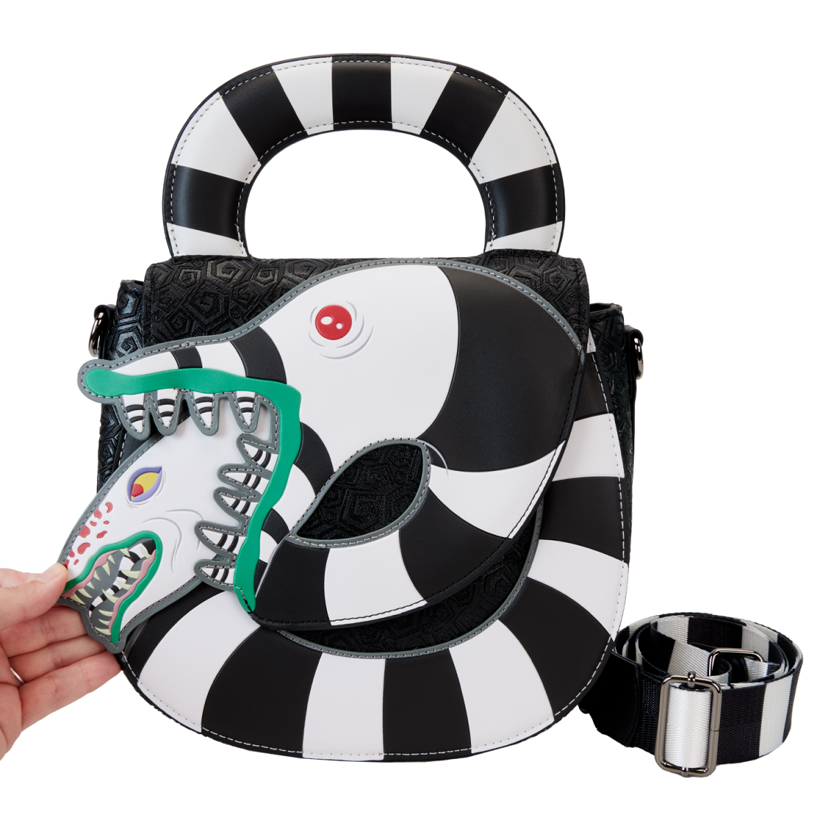 Beetlejuice Sandworm Crossbody Bag - Figurine Bags Beetlejuice - vue 3