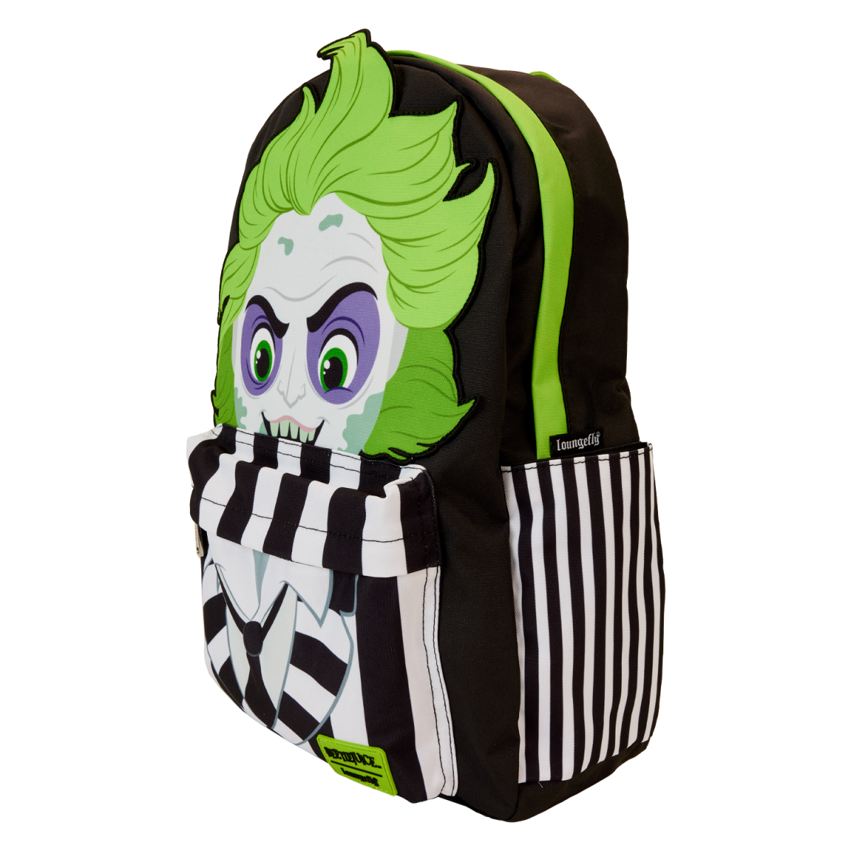 Beetlejuice Cosplay Nylon Full-Size Backpack - Figurine Bags Beetlejuice - vue 2