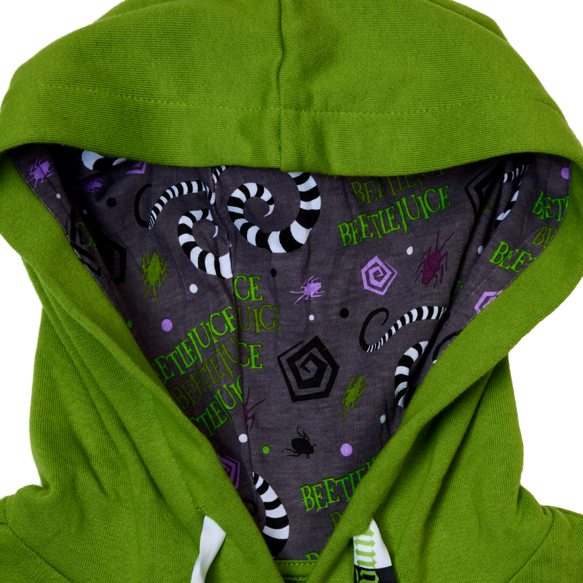 Beetlejuice Sandworm Glow Unisex Hoodie - Figurine Apparel Beetlejuice - vue 9