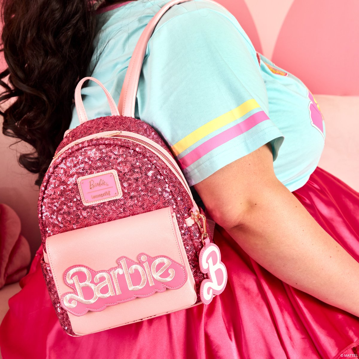 Barbie??? 65th Anniversary Exclusive Sequin Logo Mini Backpack - Figurine Bags Barbie - vue 2