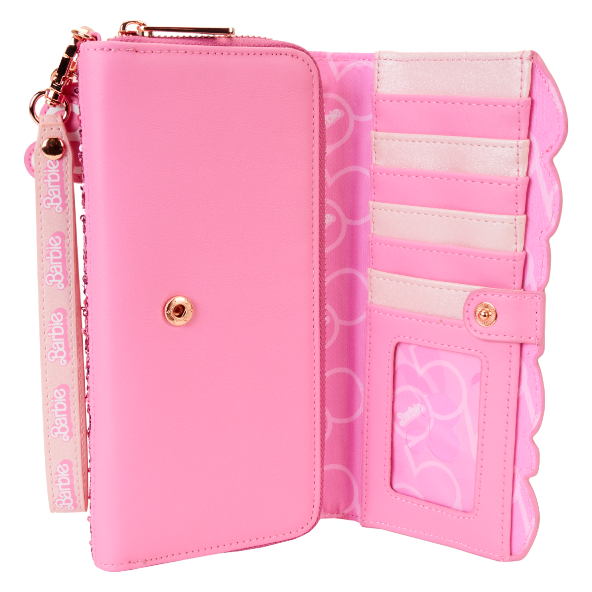 Barbie??? 65th Anniversary Exclusive Sequin Flap Wristlet Wallet - Figurine Wallets Barbie - vue 5