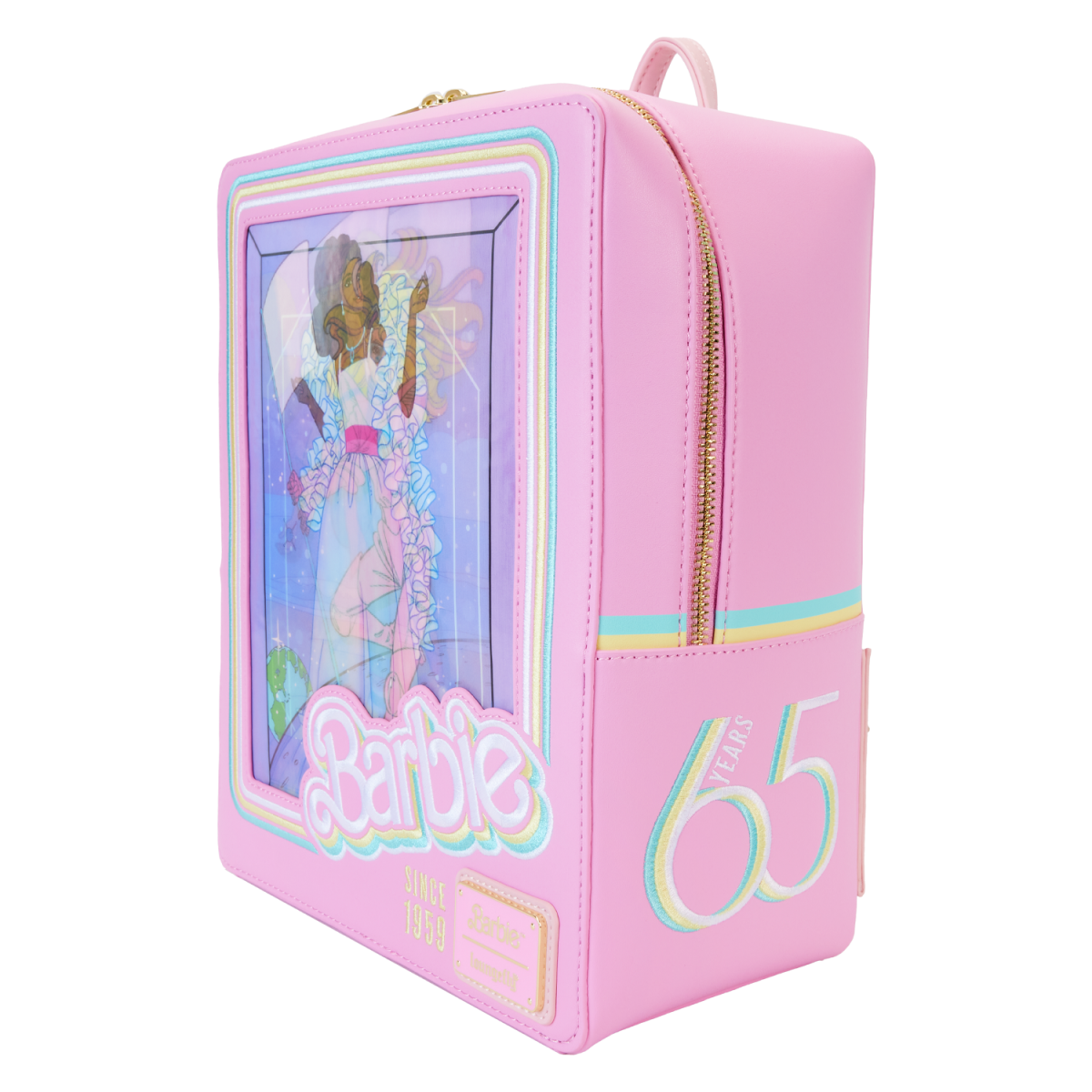 Barbie??? 65th Anniversary Doll Box Triple Lenticular Mini Backpack - Figurine Bags Barbie - vue 6