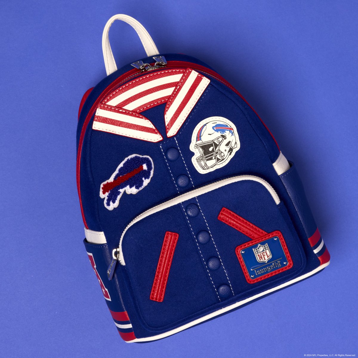 NFL Buffalo Bills Varsity Mini Backpack - Figurine Bags NFL - vue 2