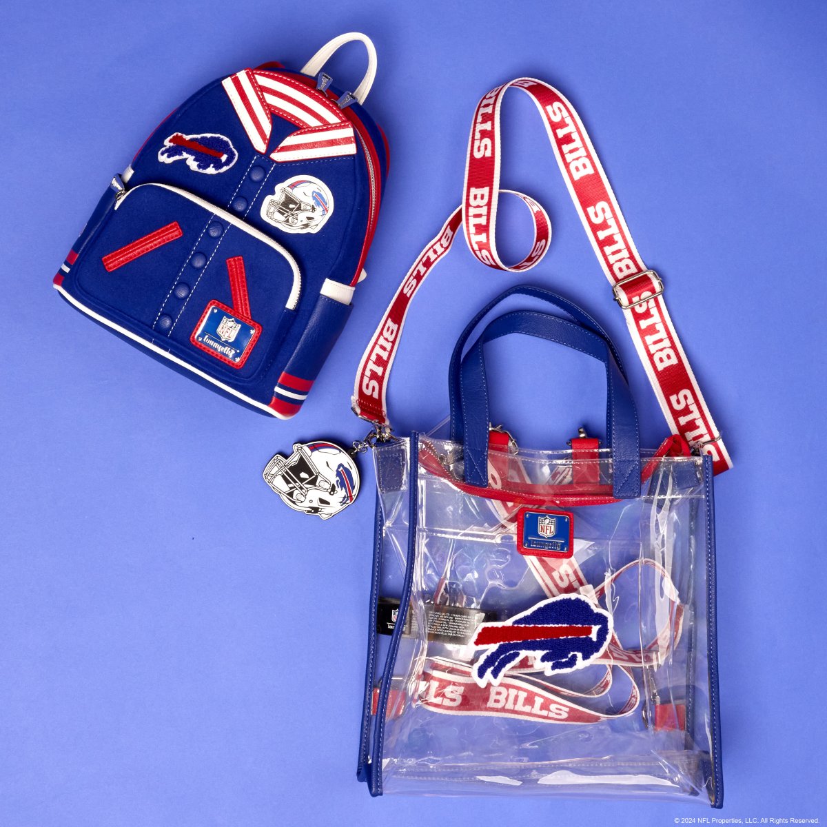 NFL Buffalo Bills Varsity Mini Backpack - Figurine Bags NFL - vue 3