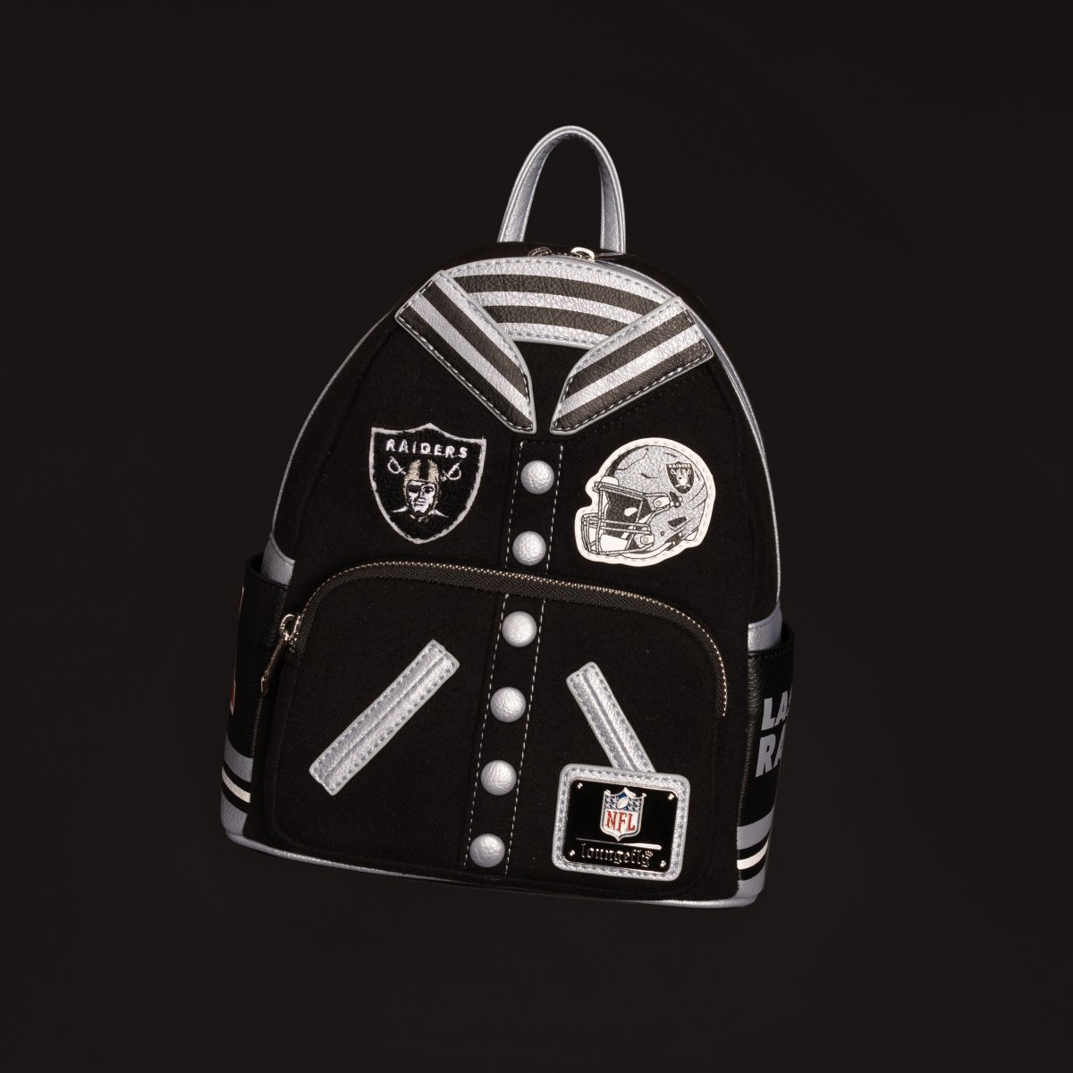 NFL Las Vegas Raiders Varsity Mini Backpack - Figurine Bags NFL - vue 2