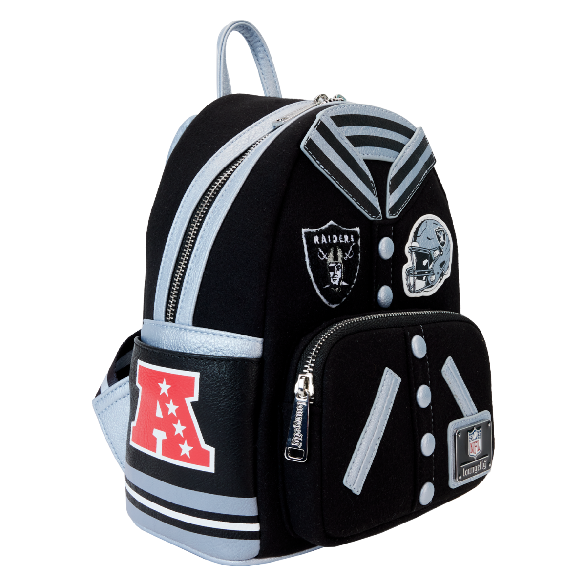 NFL Las Vegas Raiders Varsity Mini Backpack - Figurine Bags NFL - vue 4
