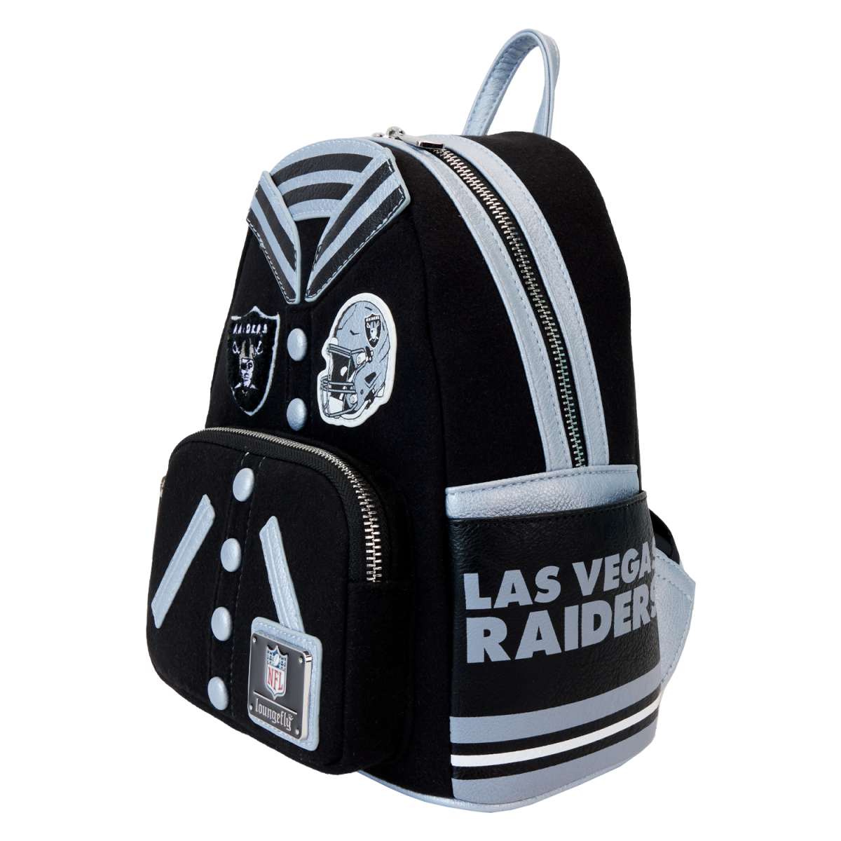NFL Las Vegas Raiders Varsity Mini Backpack - Figurine Bags NFL - vue 5