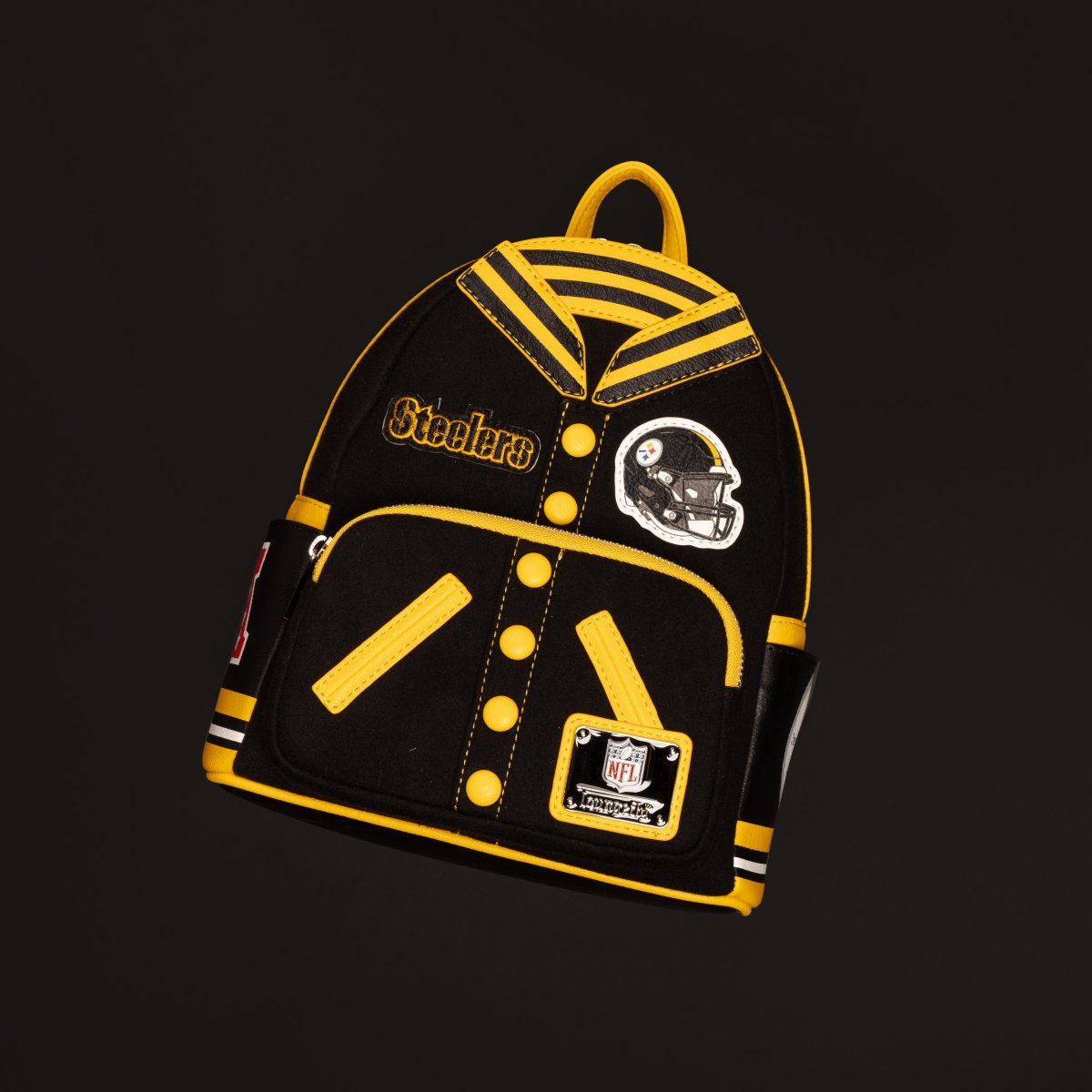 NFL Pittsburgh Steelers Varsity Mini Backpack - Figurine Bags NFL - vue 2