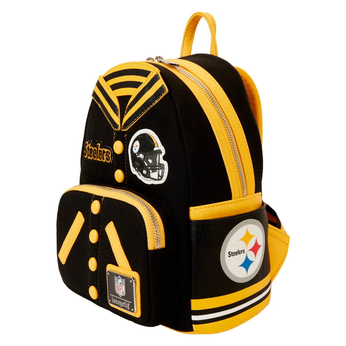 NFL Pittsburgh Steelers Varsity Mini Backpack - Figurine Bags NFL - vue 4