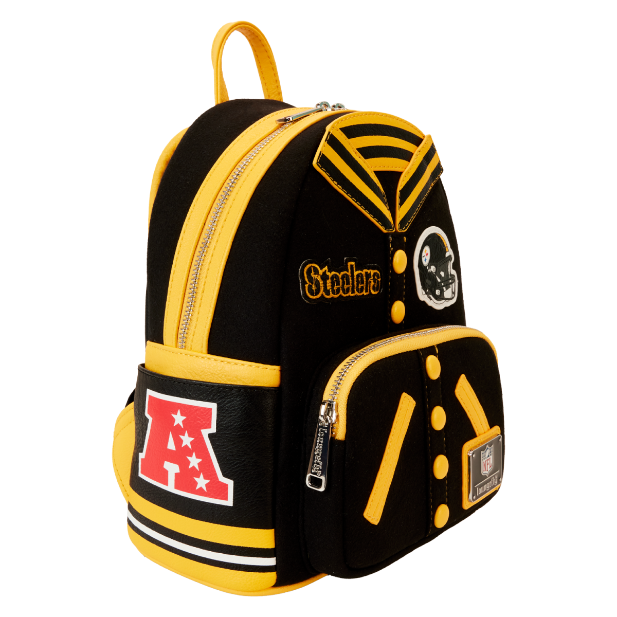 NFL Pittsburgh Steelers Varsity Mini Backpack - Figurine Bags NFL - vue 6