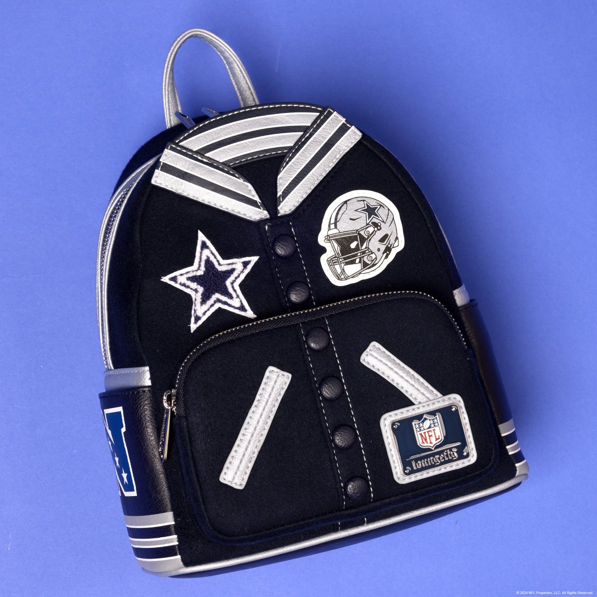 NFL Dallas Cowboys Varsity Mini Backpack - Figurine Bags NFL - vue 2
