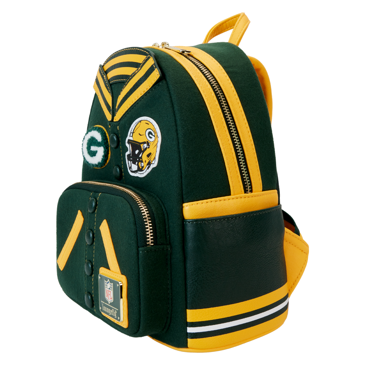 NFL Green Bay Packers Varsity Mini Backpack - Figurine Bags NFL - vue 3